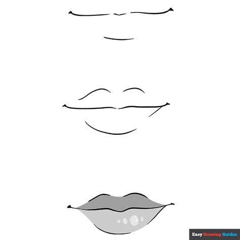 How To Draw Anime Male Mouth