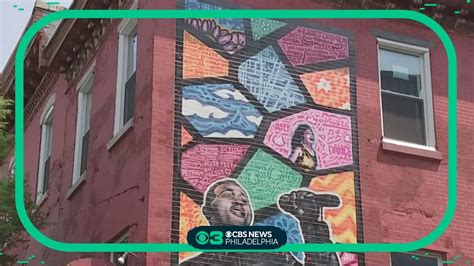 New mural featuring John Legend in Northern Liberties - YouTube