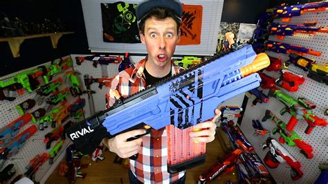 The NERF Gun Game 5.0 Blasters! - YouTube