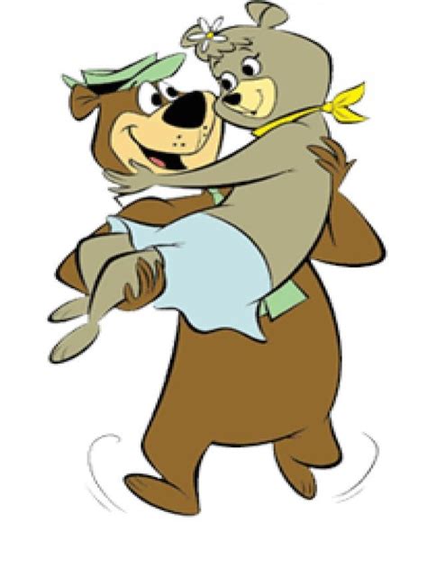 Yogi and Cindy Bear | Old cartoon shows, Yogi bear, Cartoon art