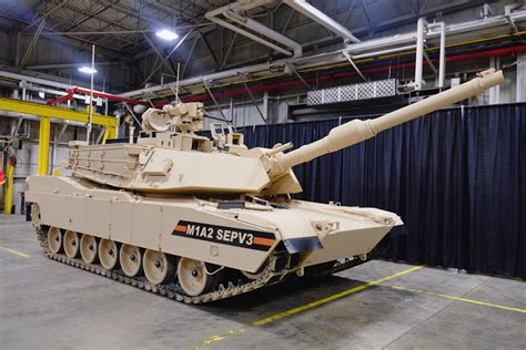 Picture Of Newest M1 Abrams Tank Variant With Previously Unseen Turret ...