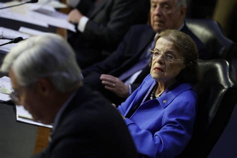 Democrat Cutting Off Dianne Feinstein's Speech Caught in Hot Mic Moment