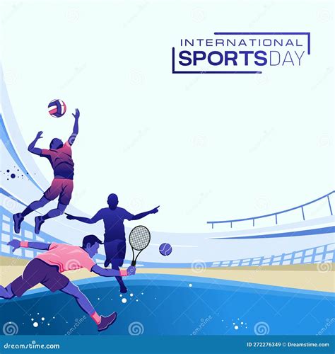 Sports Background Vector. Sports Day Illustration. Graphic Design for ...