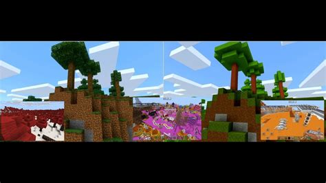 Minecraft Custom Biomes[no mods] - YouTube