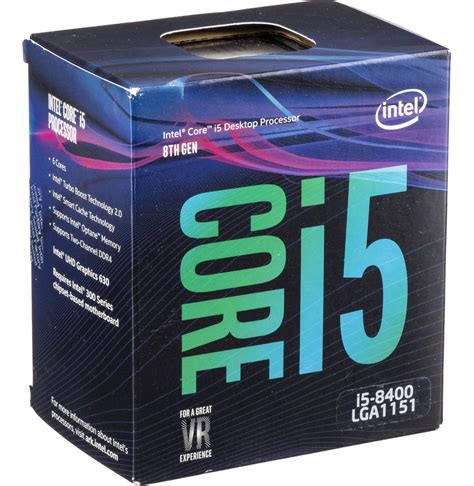 Intel Core I5-8400 2,8 Ghz 6-core Lga 1151 Processor | Mercado Libre