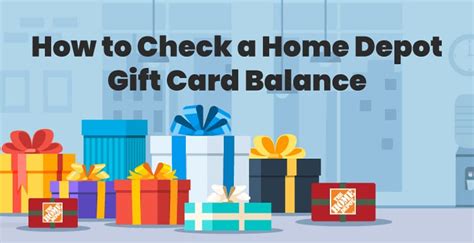 How to Check a Home Depot Gift Card Balance