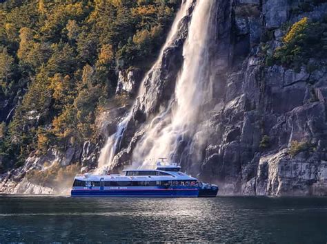 Stavanger: Scenic Fjord Cruise to Lysefjord and Preikestolen | GetYourGuide