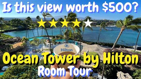 Ocean Tower by Hilton Room Tour: Staying at Waikoloa Village in Kona, Hawaii 2022 - YouTube