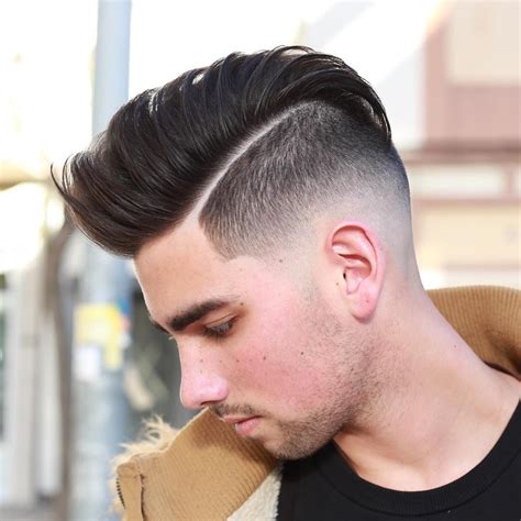 Disconnected Pompadour haircuts for men | Mens hairstyles pompadour, Pompadour haircut ...