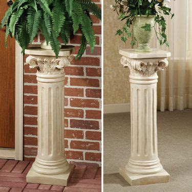 Classic Roman Column Pedestal | Roman columns, Column decoration ...