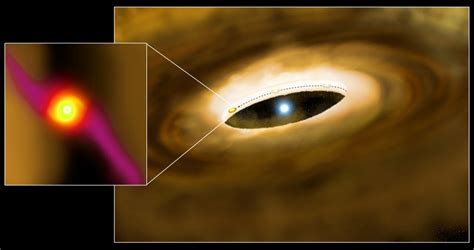 Astronomers Spot Birth of Giant Exoplanet around HD 100546 | Sci.News