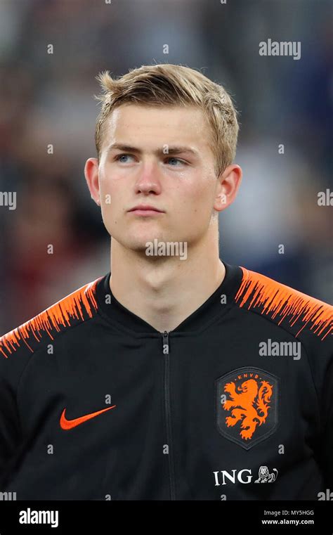 Matthijs de Ligt of Netherlands during the International Friendly match ...