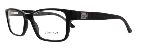 VERSACE Eyeglasses VE3198 GB1 Black 55MM 8053672219616 | eBay