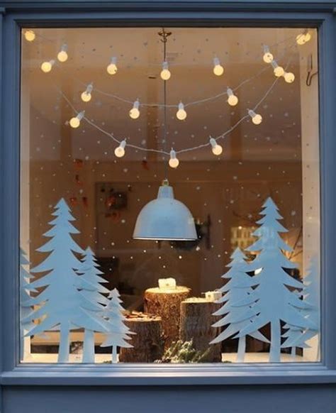 34 DIY Christmas Decorations Ideas For Window | Simple christmas, Best ...