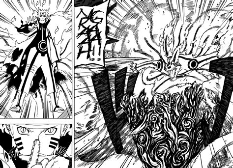 Bijuu Mode – Naruto’s New Power – Naruto 571 | Daily Anime Art