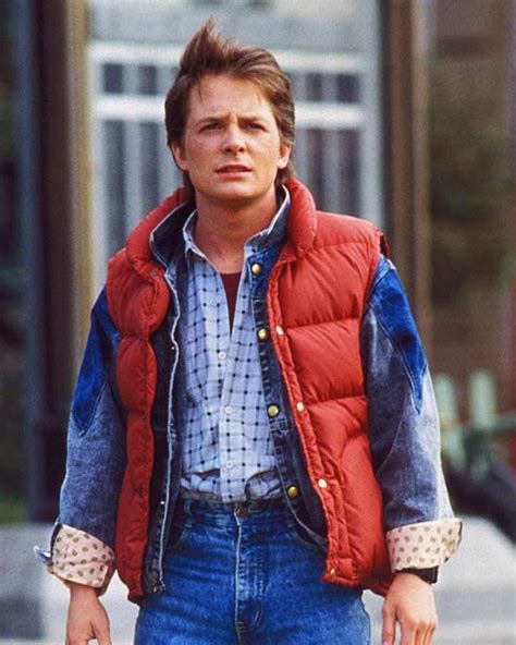 Marty McFly Puffer Vest | Back to the Future Marty McFly Vest