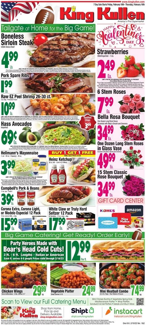 King Kullen Circular (10/13/23 - 10/19/23) Ad Preview