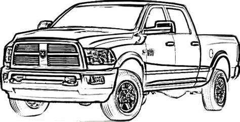 Dodge Car Longhorn Truck Coloring Pages : Coloring Sky | Truck coloring pages, Cars coloring ...