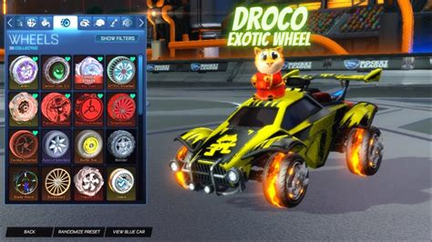 Rocket League | Draco Exotic Wheels - YouTube