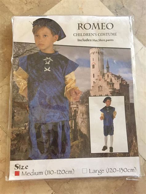 ROMEO Costume, Babies & Kids, Babies & Kids Fashion on Carousell