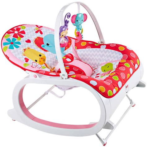 Fisher Price Infant-To-Toddler Rocker Baby Seat Bouncer Chair Play Toy ...