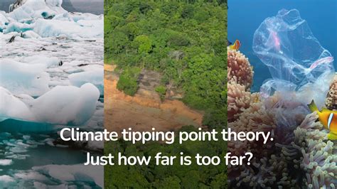 Climate tipping point theory. Just how far is too far?