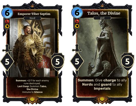 Custom Card: Tiber Septim/Talos : r/elderscrollslegends