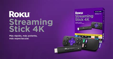 Roku presenta el nuevo Roku Streaming Stick 4K