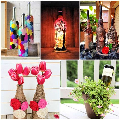 25 Easy DIY Wine Bottle Crafts and Upcycling Ideas