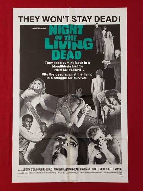 Night Of The Living Dead Movie Poster