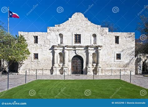 Historic Alamo San Antonio Texas Stock Photo - Image of entrance, front: 4452298