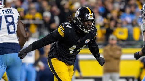 Pittsburgh Steelers linebacker Markus Golden slams Tennessee Titans rookie quarterback Will ...