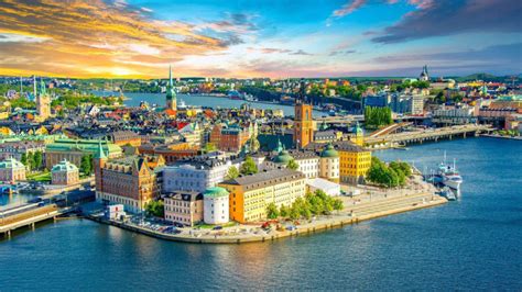 sweden wallpaper,cityscape,city,sky,metropolitan area,aerial ...