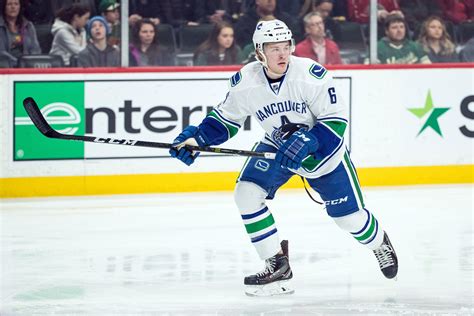 Brock Boeser scores first NHL goal