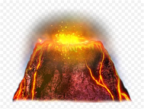 Volcano Eruption Png - Eraption Png Emoji,Volcano Of Emotion Images ...