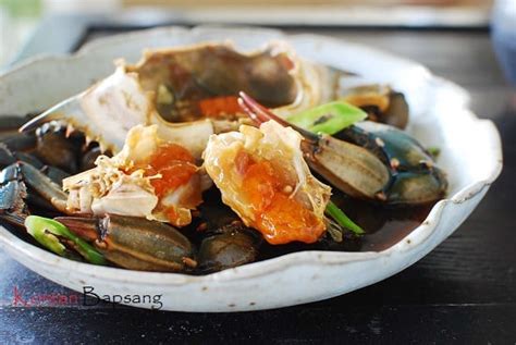 Ganjang Gejang (Raw Crabs Marinated in Soy Sauce) - Korean Bapsang