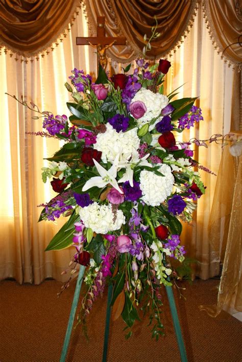 17 Best images about Funeral Floral Arrangements on Pinterest | Red white blue, Sympathy flowers ...