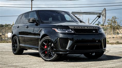 2018 Range Rover Sport SVR Review: A Beautifully Brutal Rolling Wall of Sound - AutoMoto Tale