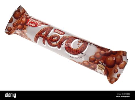 Nestle Aero Chocolate Bar Stock Photo - Alamy