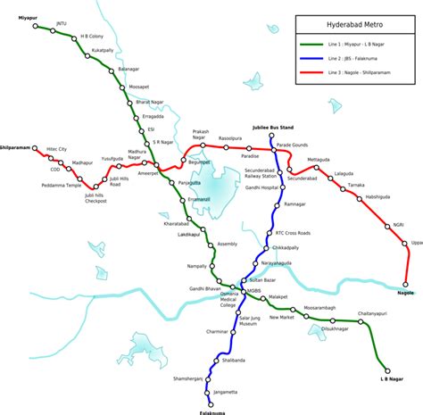 Hyderabad Metro Map Future