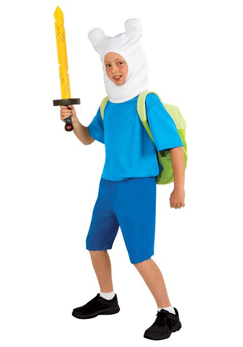 Child Deluxe Finn Costume - Halloween Costumes