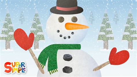 I'm A Little Snowman | Super Simple Songs | Winter Song For Kids Chords ...