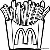 McDonalds Coloring Pages  Free & Printable sketch template