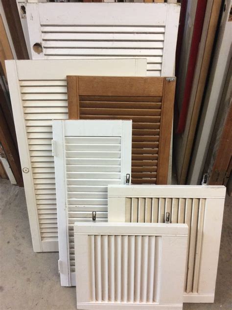 Louvered Cabinet Doors - A J Magnay