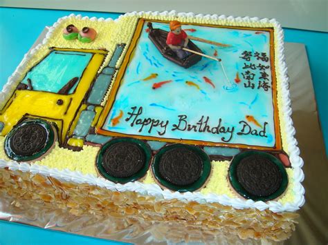 10 Truck Driver Happy Birthday Cakes Photo - Semi Truck Birthday Cake, Semi Truck Birthday Cake ...