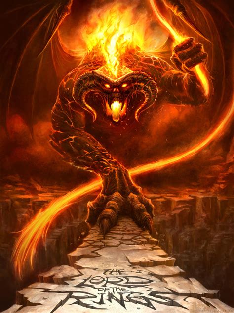 The Balrog of Morgoth by JamesBousema on DeviantArt