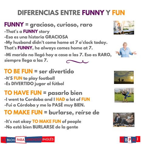 El Blog para Aprender Inglés | La diferencia entre FUNNY y FUN