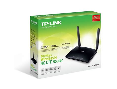 TL-MR6400 V5 - TP-Link 300 Mbps 4G LTE Wi-Fi Router with Unlocked SIM Slot - Digitalpromo