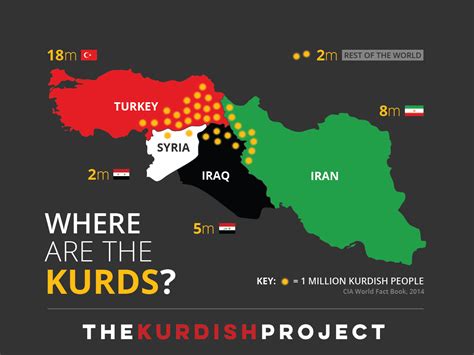 Kurdistan Map | The Kurdish Project