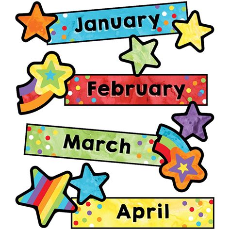 Celebrate Learning Months of the Year Mini Bulletin Board Set - CD ...